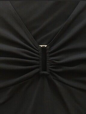 J.K.L.A. Size XL? Blouse Black Long Sleeves